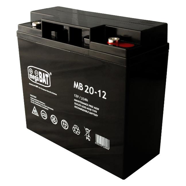 Megabat MB 20-12 USV-Batterie Plombierte Bleisäure (VRLA) 20 Ah (MB 20-12)