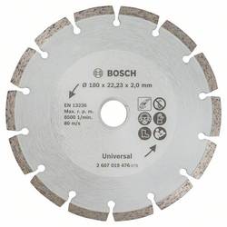 Bosch Accessories 2607019476 2607019476 Diamanttrennscheibe Durchmesser 180 mm Bohrungs-Ø 22.23 mm Baustellenmaterialien 1 St.