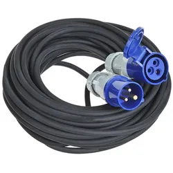 ProPlus 373538 Camping-Verlängerungskabel, CEE-Stecker und -Buchse, 16 A, 40 m