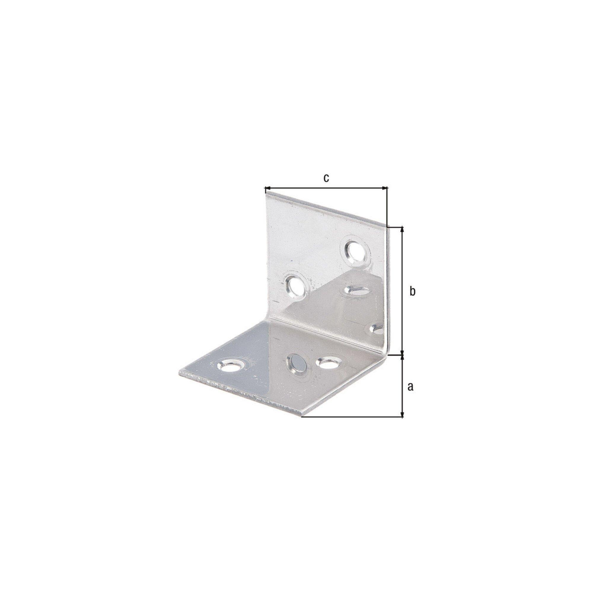 GAH Alberts Breitwinkel 40x40x40x2mm Edelstahl, edelstahl rostfrei (361082)