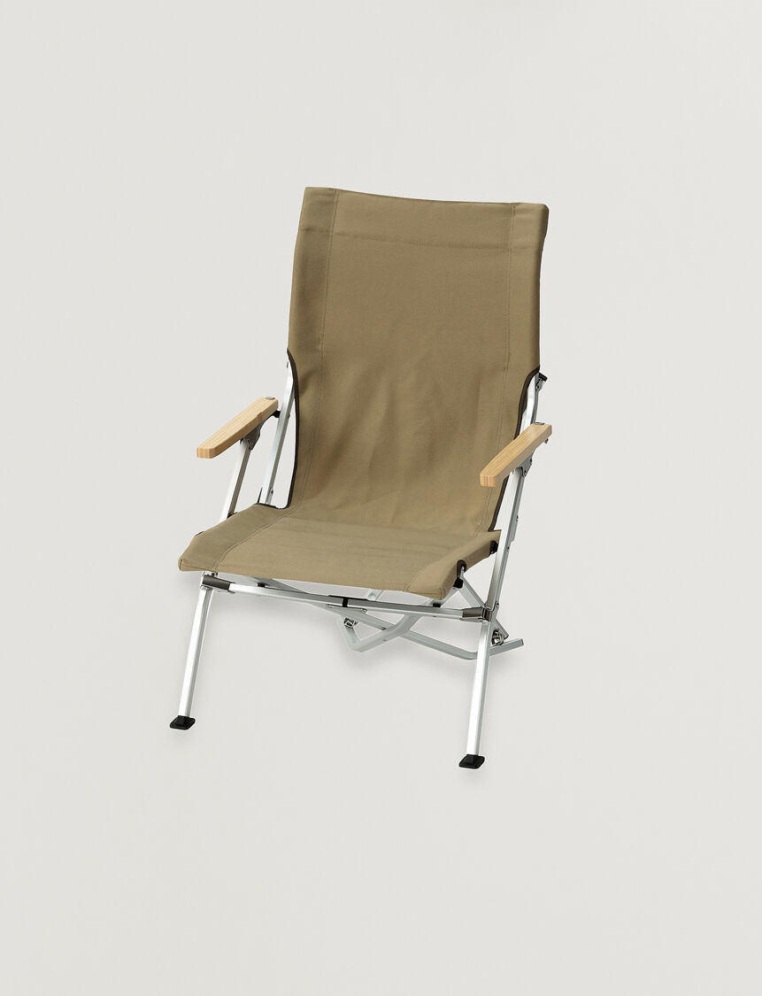 Snow Peak Low Beach Chair Khaki men One size Beige