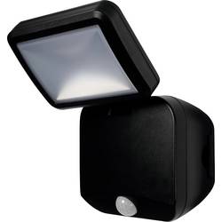 OSRAM HOMELIGHTING Battery LED Spotlight Sensor 4W 4000K IP54 Black 4099854497490 Außenstrahler 4 W Leuchtfarben: Neutralweiß