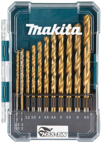 Makita D-72855 Jeu de forets pour métal 13Qté