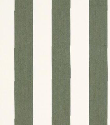 Canopy Stripe Fern/White Sunbrella Performance Fabric by the Yard - Ballard Designs