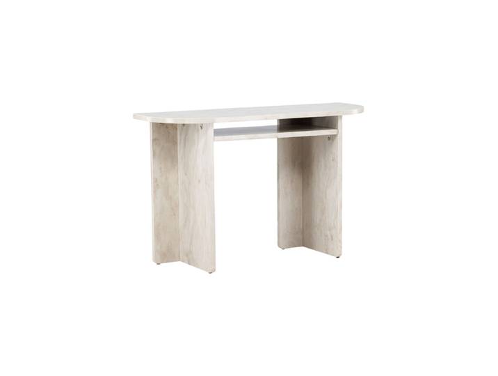 Design Konsole „Alesund“ 120 x 75 cm Beige marmoriert VE DESIGN