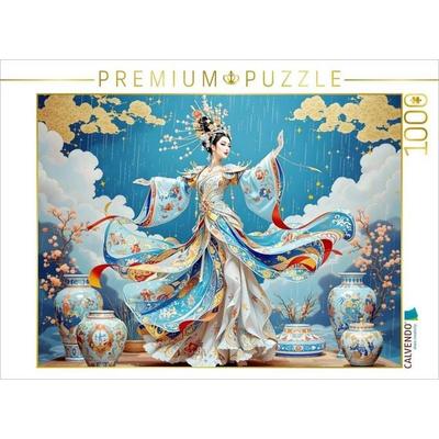 CALVENDO Puzzle Göttin des Tanzes | 1000 Teile Lege-Größe 64x48cm Foto-Puzzle für glückliche Stunden