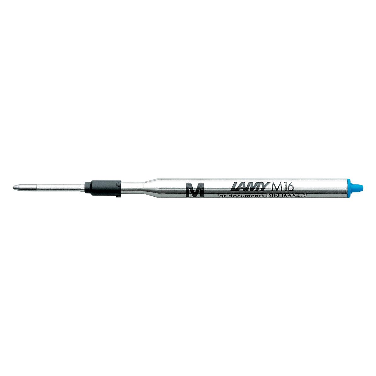 Lamy Kugelschreibermine M16, dokumentenecht, Strichstärke B 0,8 mm oder Strichstärke M 0,6 mm, bl... (Blau, 0.60 mm, 1 Stk.) (1225797)