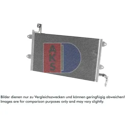 Kondensator Klimaanlage AKS DASIS 042002N für VW Golf III Vento Variant
