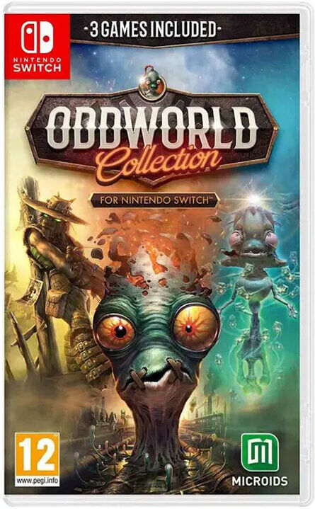 MICROIDS JOGO SWITCH ODDWORLD COLLECTION