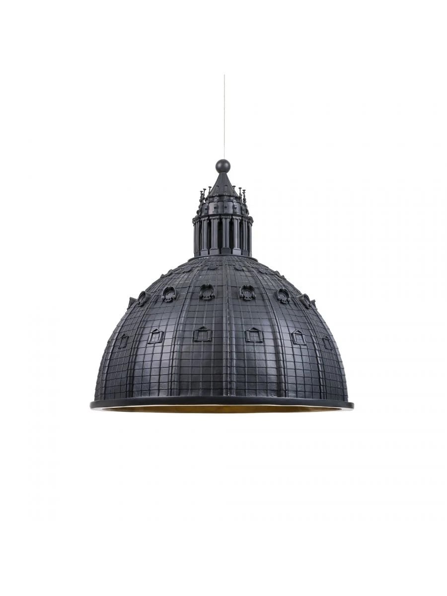 Seletti Cupolone hanglamp grijs Ø45cm
