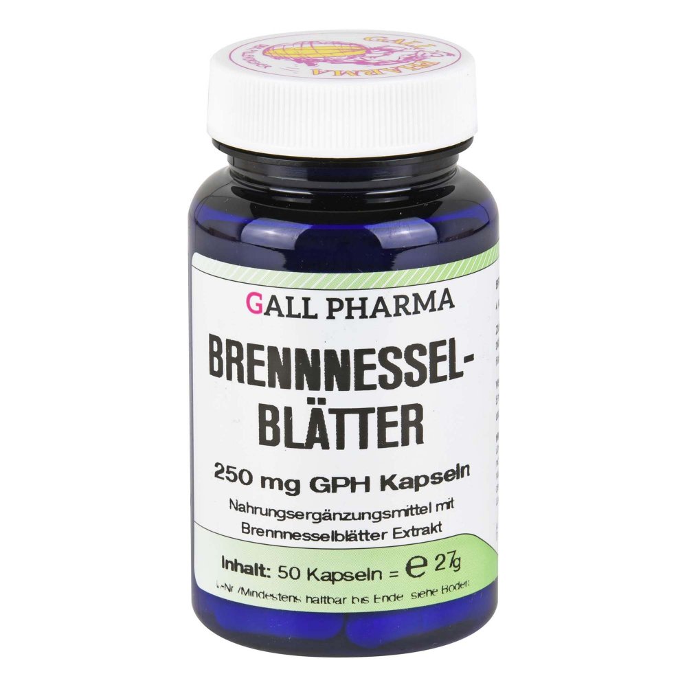 Hecht-Pharma GmbH Brennnesselblätter 250 mg Gph Kapseln 04411728