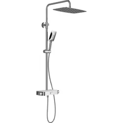 HSK Shower-Set Duschthermostat „RS AquaSwitch Softcube“ in weiß / chrom