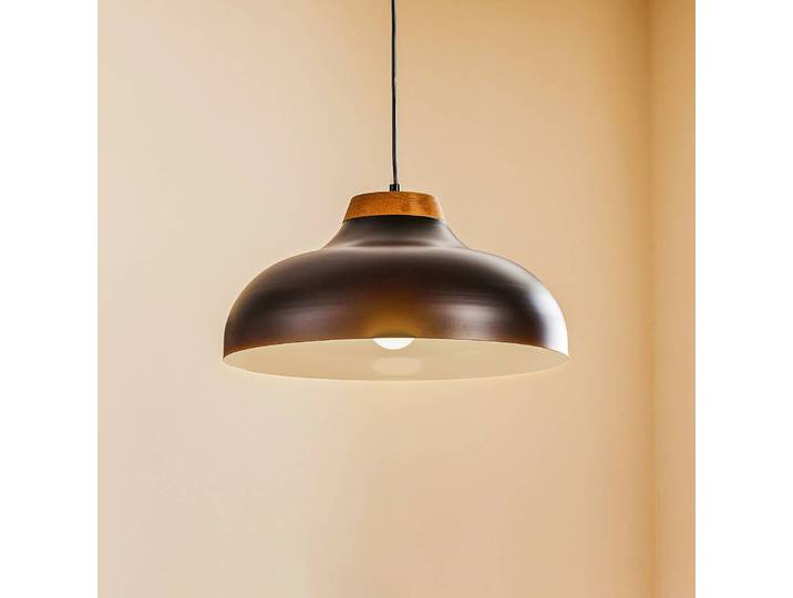 Hängeleuchte Gus Luminex, dimmbar, schwarz, für Wohn- / Esszimmer, Metall, Modern