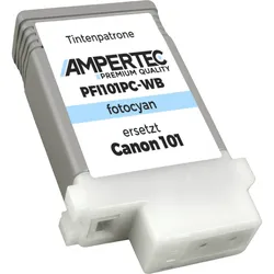 Kompatible Tinte ersetzt Canon 0887B001 PFI-101PC photo cyan