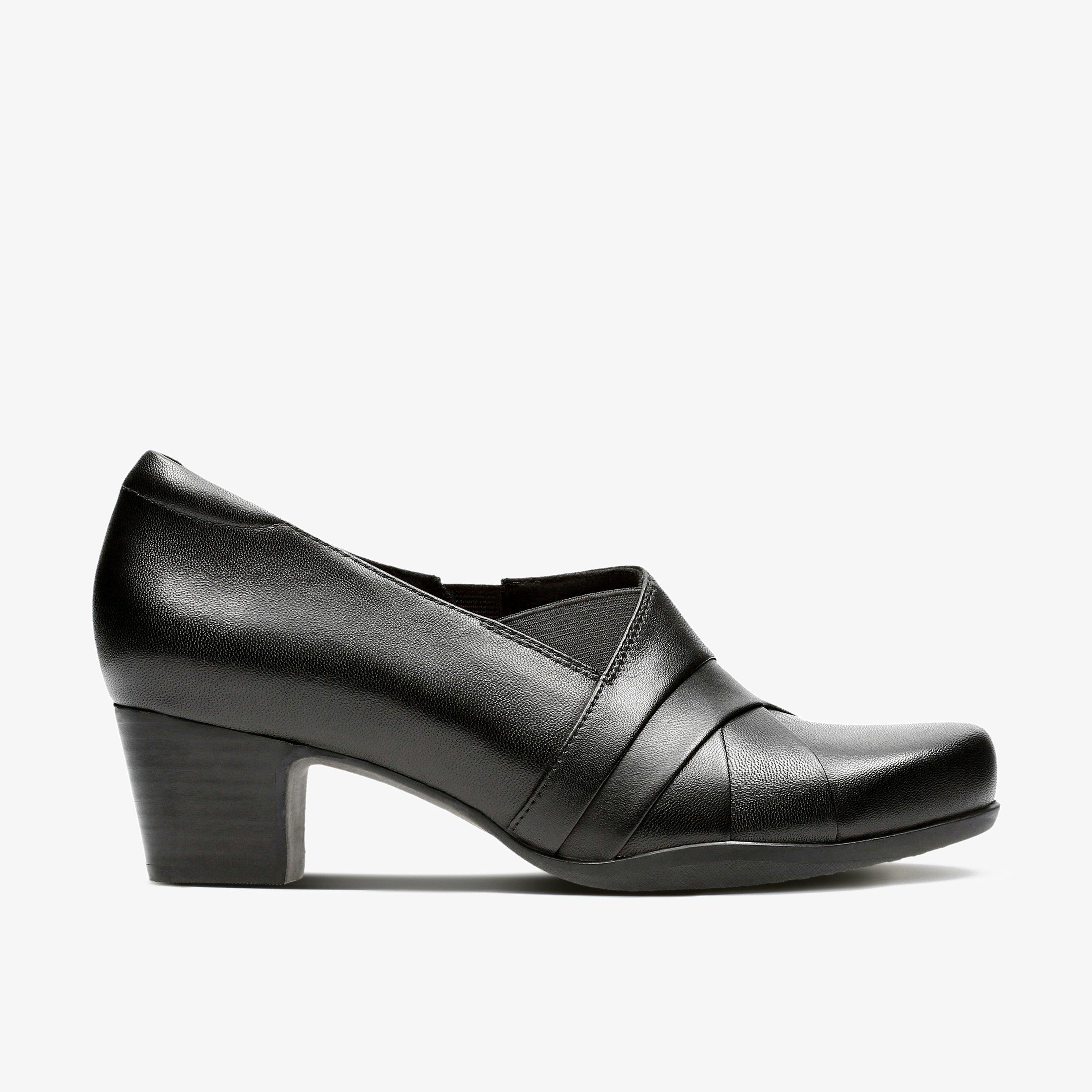 Rosalyn Adele schwarze Lederschuhe