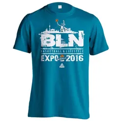 PEAK Expo 2016 Basketball T-Shirt 20383 - petrol M