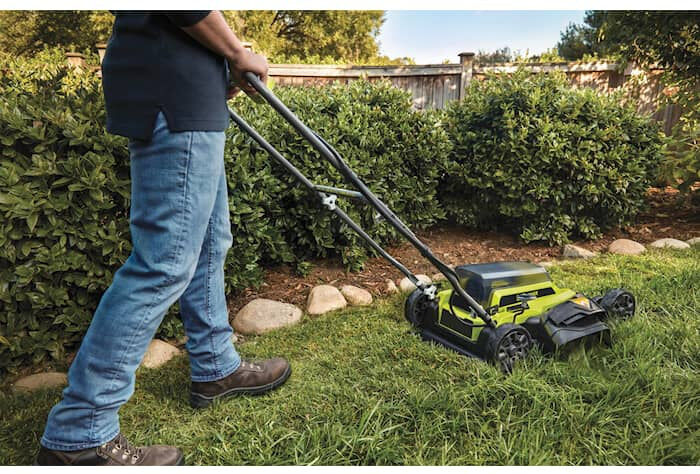 Ryobi RY36LMM46A-140 Tosaerba rasaerba a batteria 36V mulching, taglio 46 cm 1 x 4Ah