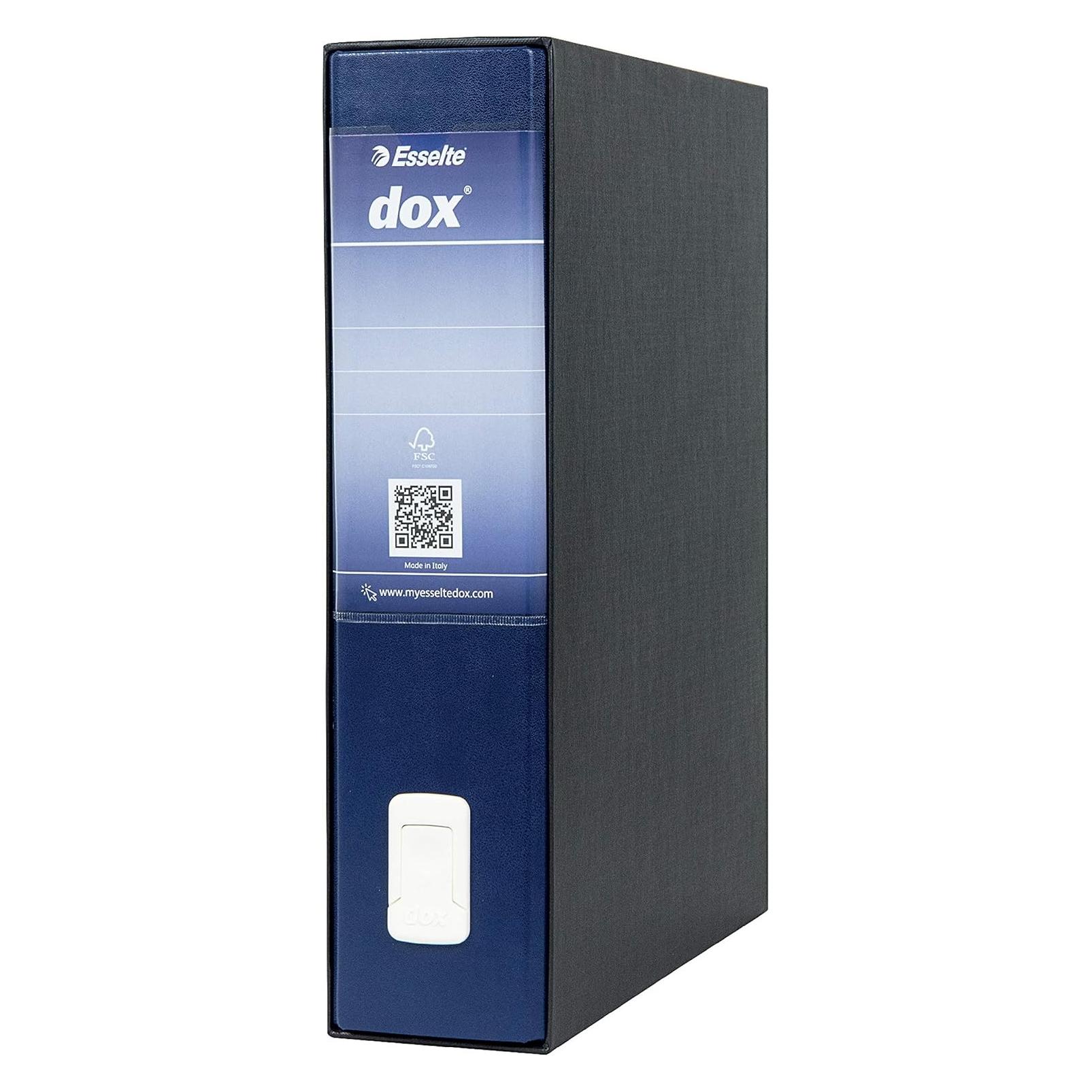 Rexel Dox 2 Class Lever Arch File Binder Blau Papier (A4, 80 mm, 6 Stk.) (26204)
