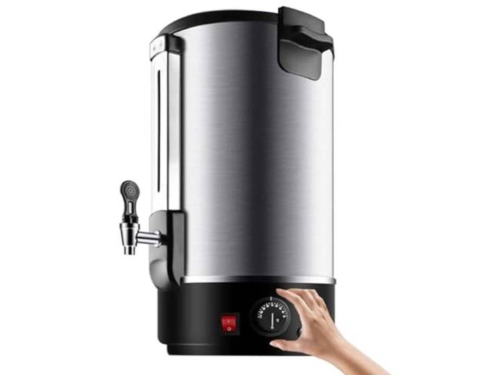 Kaffeemaschine, Warmwasser-Urnenspender aus Stahl(6L)
