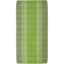 Handtuch NOBLESSE CASHMERE (BL 50x100 cm) - grün - BL 50x100 cm