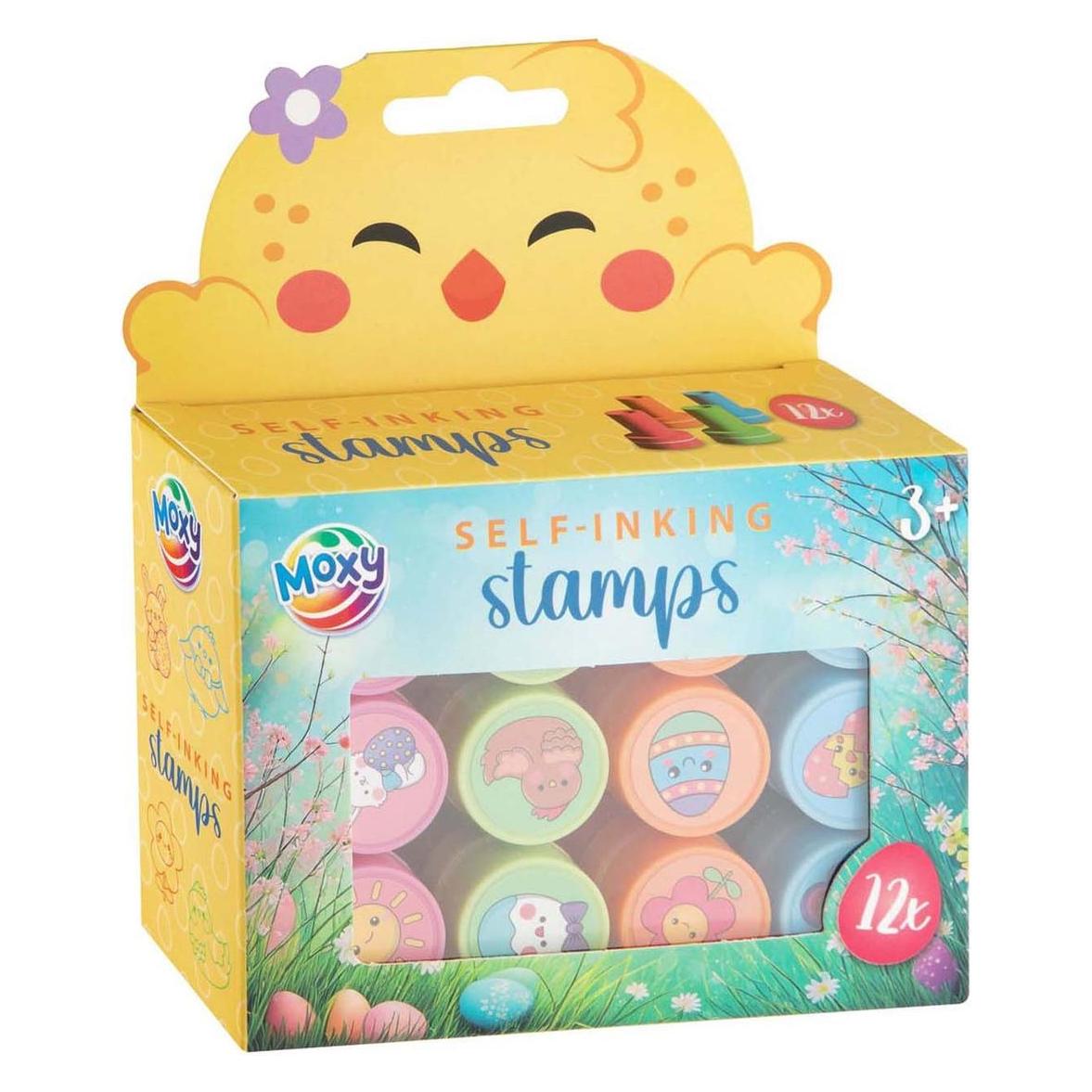 Grafix Selbstfärbende Stempeln Ostern - 12 Stück. (66570818)