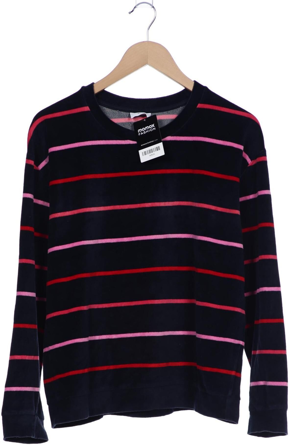 Kauf dich glucklich Damen Sweater, Marineblau, Gr. L, Synthetik / Baumwolle - Second Hand