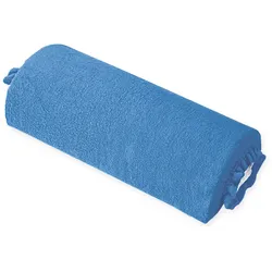 Halbrollenbezug aus Frottee aqua für 40 cm Halbrollen
