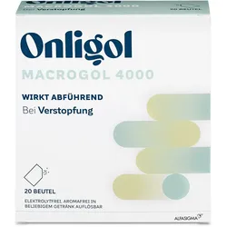 ONLIGOL Macrogol 4000 Plv.z.Herst.e.Lsg.Sachet 20X10 g
