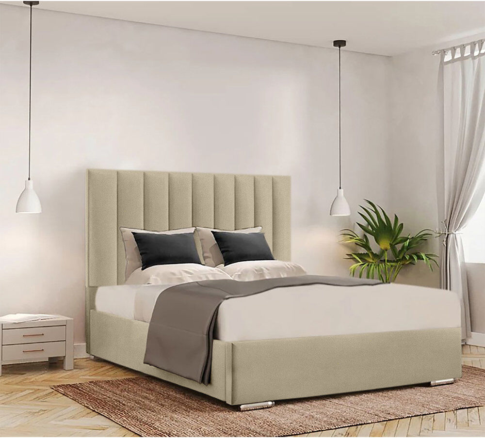 Ivy Bronx Caylob Upholstered Bed Coffee Small Double