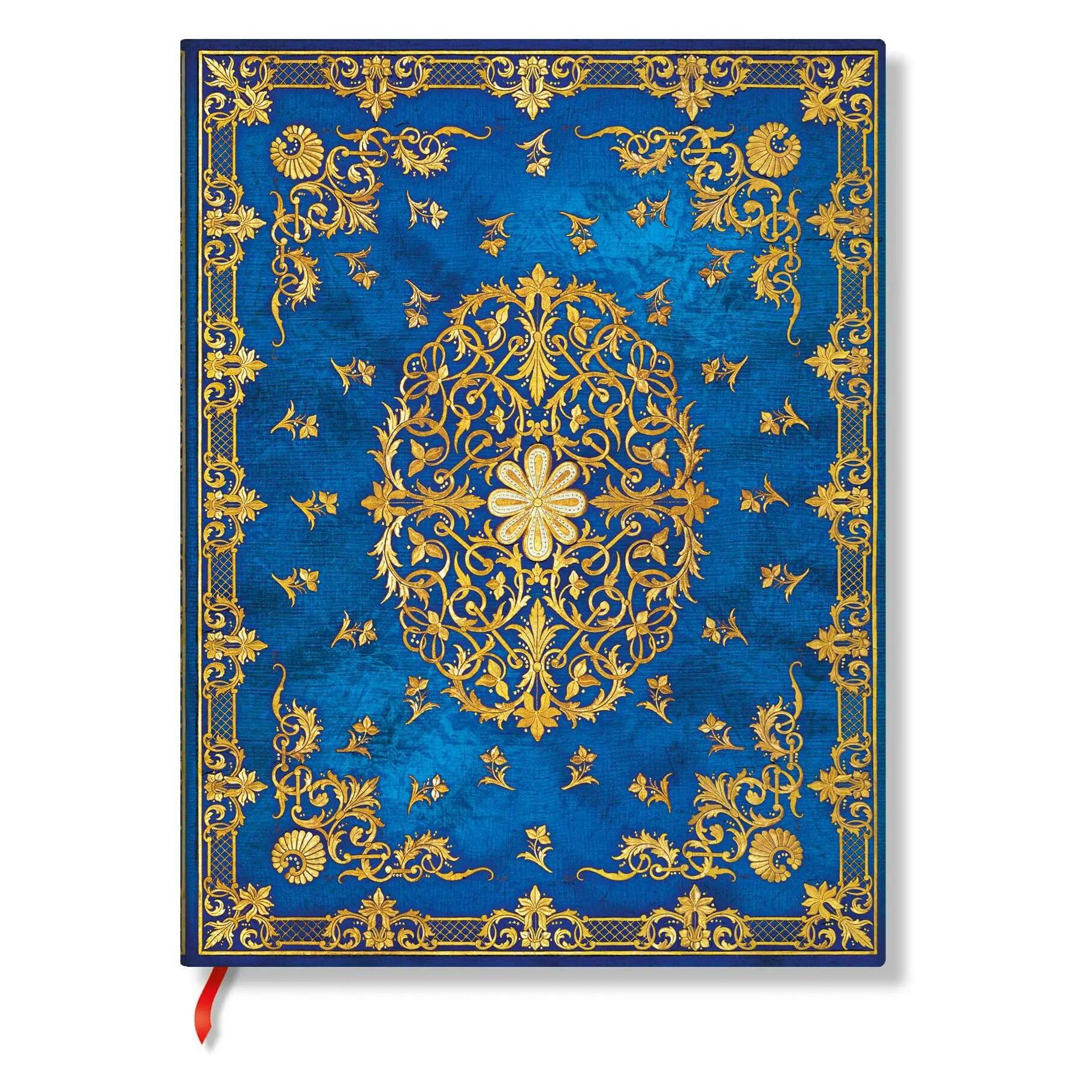 Paperblanks Hardcover Notizbücher - Seidenhimmel - Ultra - Liniert (A5+, Liniert, Harter Einband) (PB1341-0)