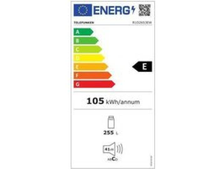 Réfrigérateur TELEFUNKEN R1D2653EW 255L blanc