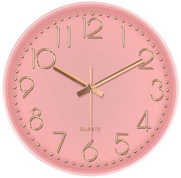 Universal Stock Modern Silent Wall Clock Operated Non Ticking Clock With Numbers i