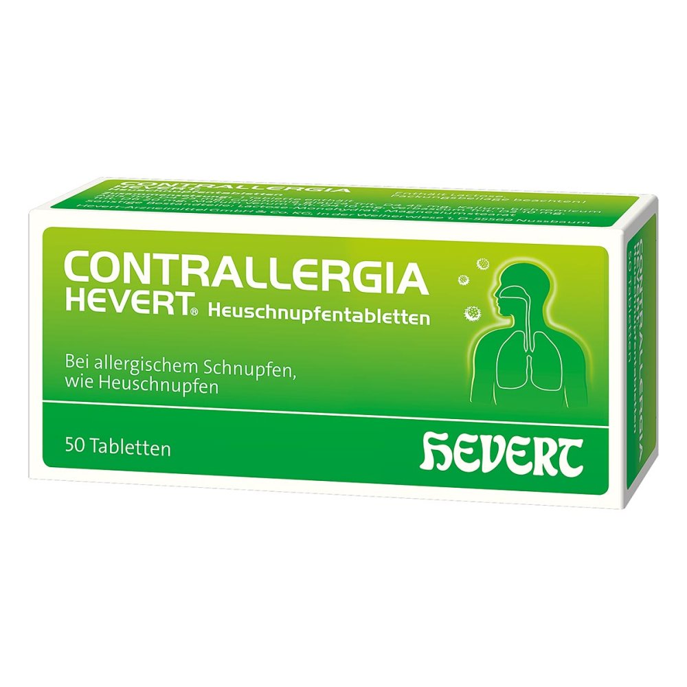Hevert-Arzneimittel GmbH & Co. KG Contrallergia Hevert Heuschnupfentabletten 14175453