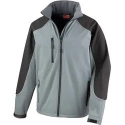 Result WORK-GUARD Herren 3-Lagen Kapuzen Softshell Jacke 'Ice Fell' Softshell-Jacke R118X