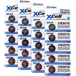 20x CR2016 Lithium-Knopfzelle 3V / 90mAh (4x 5er Pack)