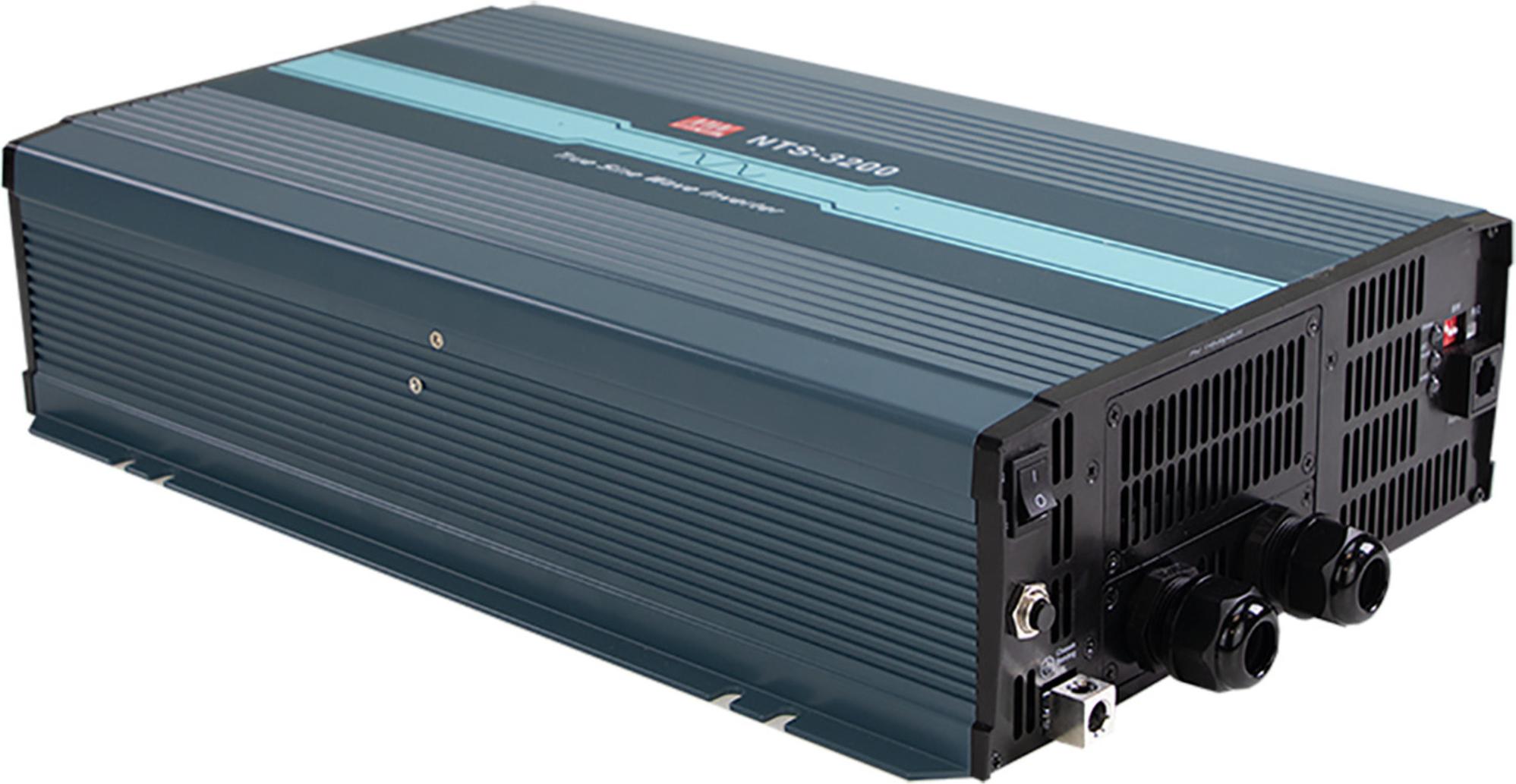 MEANWELL NTS-3200-248EU DC-AC-Wechselrichter Echtsinus 230V 3.200W