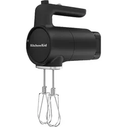 KITCHENAID 5KHMR762BM GO (INKL. AKKU) Handmixer Matt Schwarz (12 Volt)