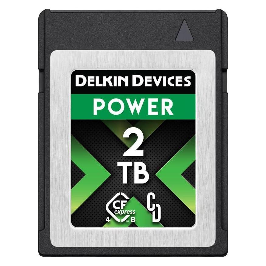 Delkin CFexpress Power R3530/W3210/SW1420 (4.0) 2TB (2000 GB, CFexpress, CFexpress Typ B) (DCFX4P2TB)