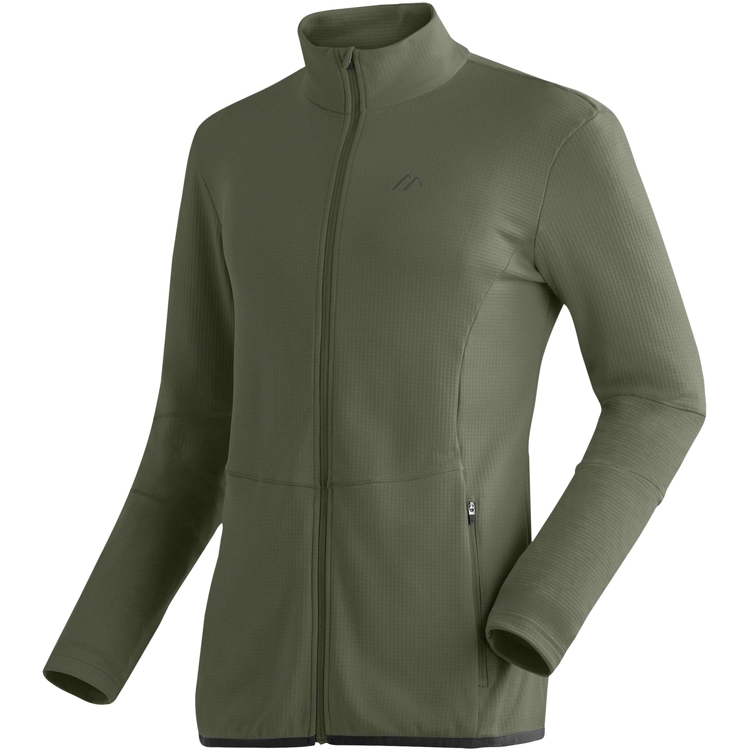 Maier Sports Sinaia Herren Fleecejacke oliv Größe 4XL Camping Schnell trocknend