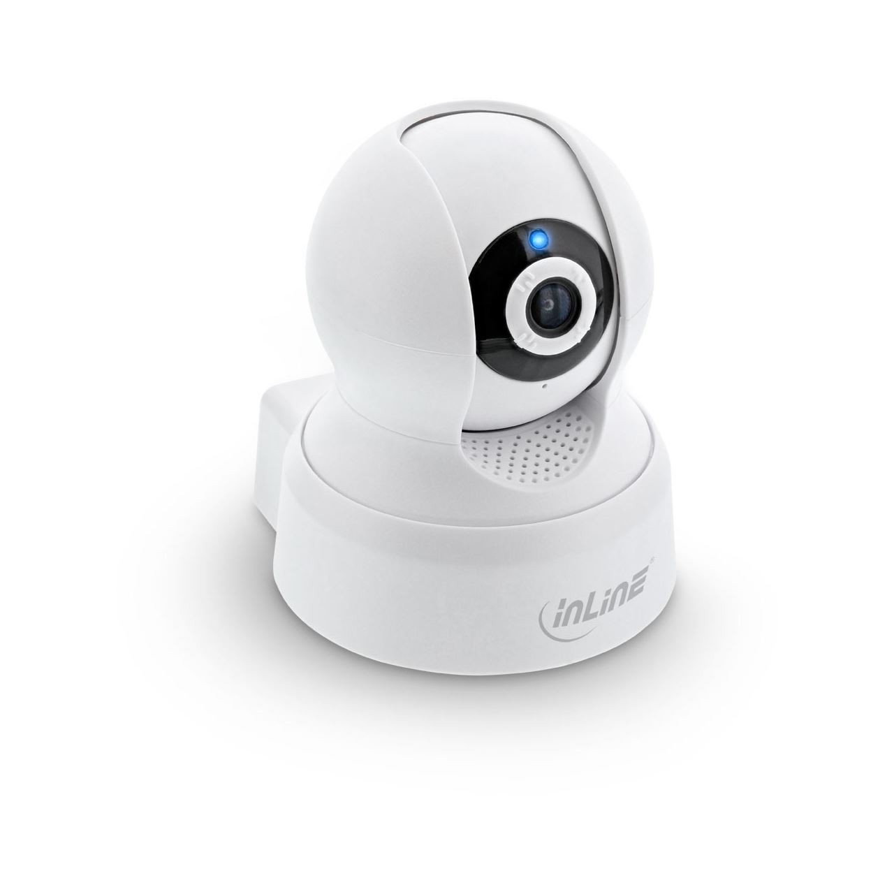 InLine SmartHome Kamera innen, HD, Bewegungserkennung, Schwenk-/Neigbar