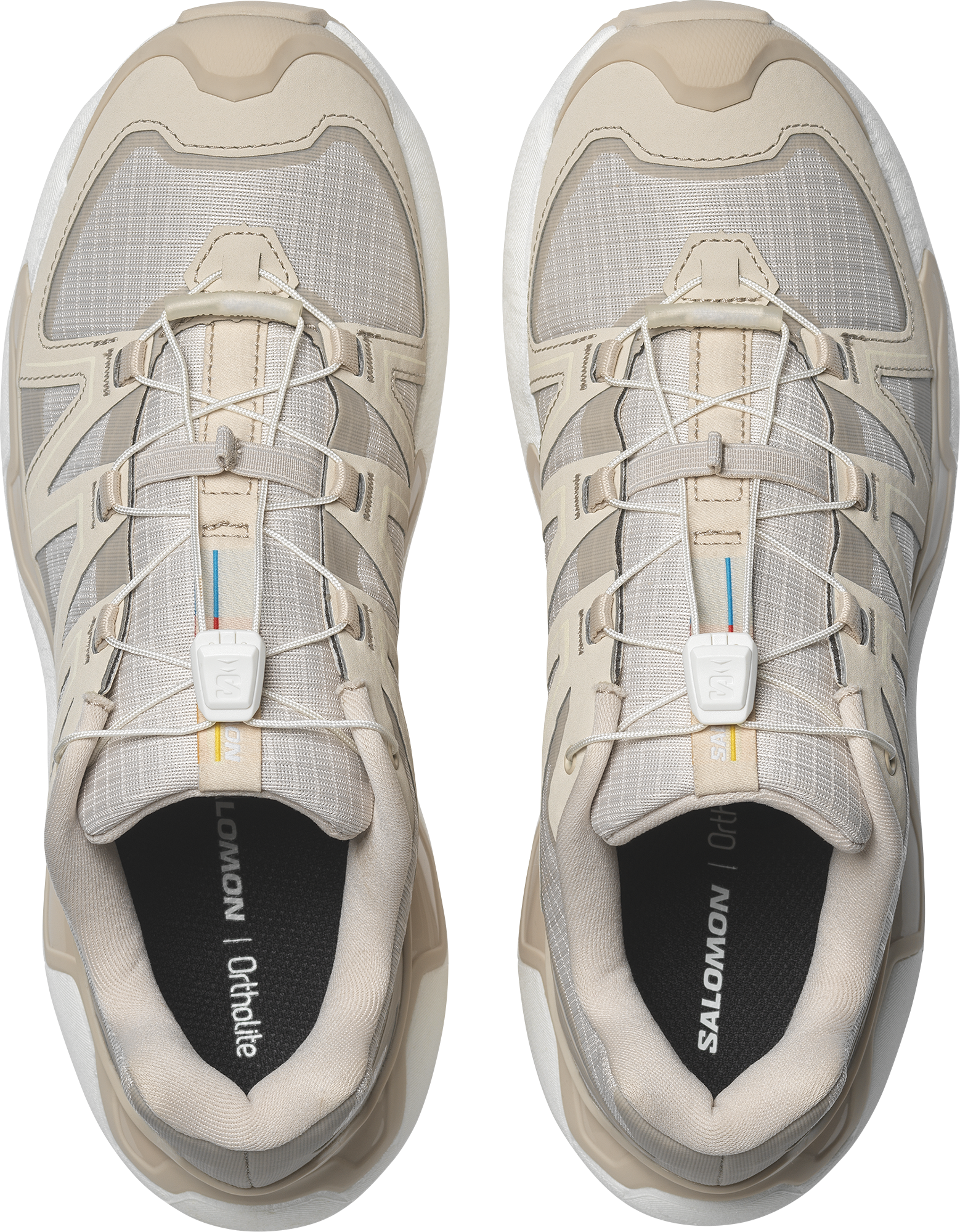 Sneaker SALOMON "XC ROAM", Damen, Gr. 42,5, atmungsaktiv, beige (rainy day, vanilla ice, rainy day), Synthetik, Textil, Schuhe Sneaker rainy day, vanilla ice, rainy day 42,5, atmungsaktiv