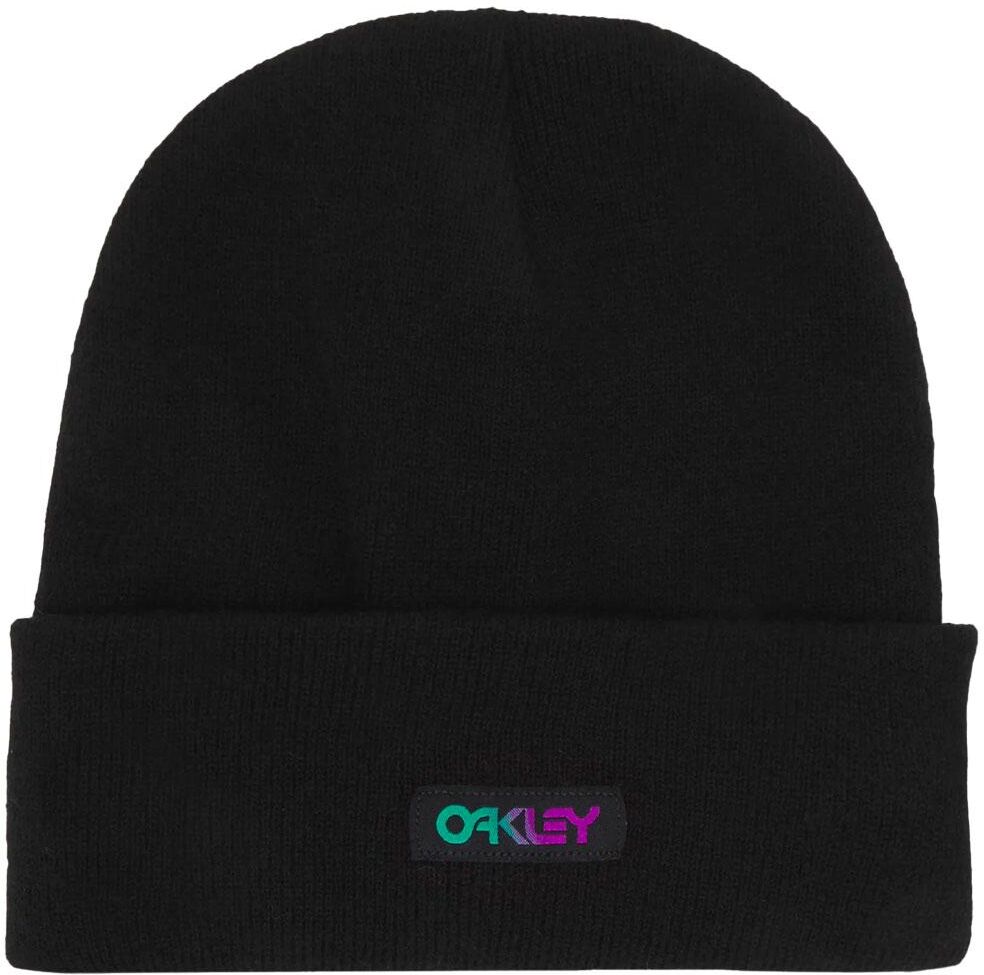 Oakley  - B1B Gradient Patch Beanie Blackout - Bonnet