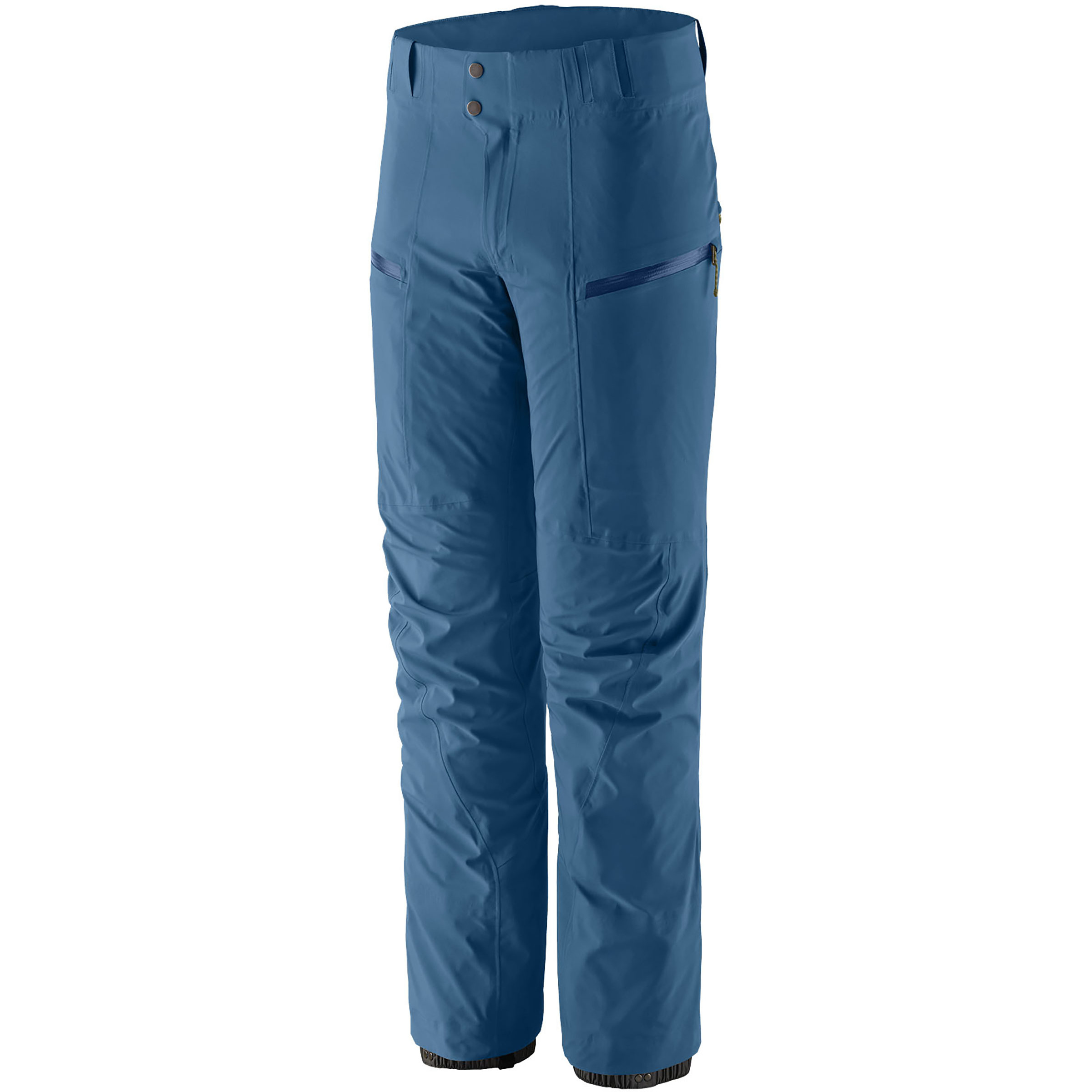 Patagonia Stormstride Hose Herren Skihose blau Größe L Trekking Winddicht Wasserabweisend