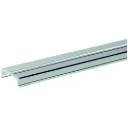 Rutec Profil Abdeckung, klar, 17/8 + 17/15 + 18/18E + 26/70W, 2 Meter RU-65597