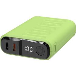 RealPower REALPOWER PB-10000 C Powerbank 10000 mAh USB PD USB-C® PD Hellgrün Statusanzeige 458438