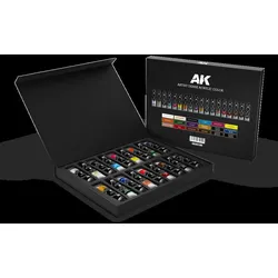 AK Deluxe Edition Box Full Range Artist Dense Acrylic Color