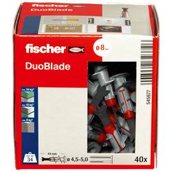 Fischer 545677 DUOBLADE LD Gipskartondübel 44 mm 40 St.