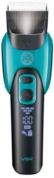 Inspired Deals VGR V 208 Quiet Pet Grooming Clippers With LED Display Cordless Dog Hair Trimmer blue