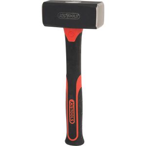 KS-Tools Fäustel 142.5151, 1500g Kopfgewicht, mit Fiberglasstiel