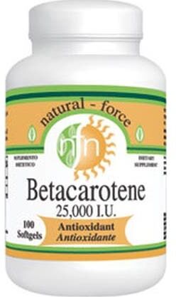 Natural Force Betacaroteno Pro Vitamina A 100 Perlas